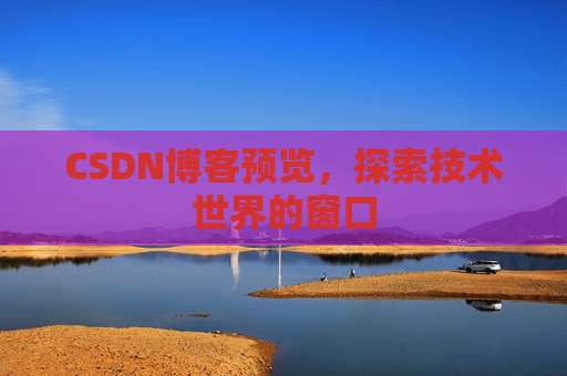 CSDN博客预览，探索技术世界的窗口
